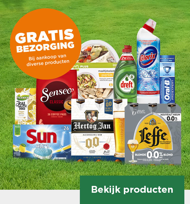 GRATIS BEZORGING | Bij aankoop van diverse producten: | Bekijk producten