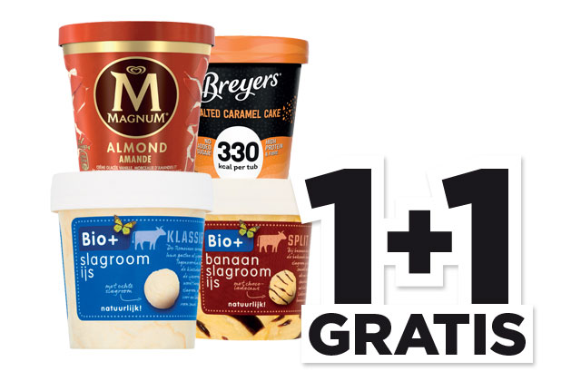 Alle Magnum, Breyers of Bio+ Pints | Bekijk aanbieding