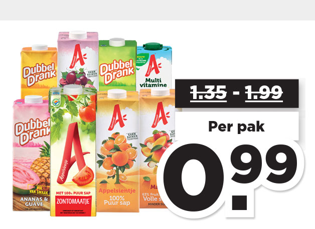 Appelsientje of Dubbeldrank | Bekijk aanbieding