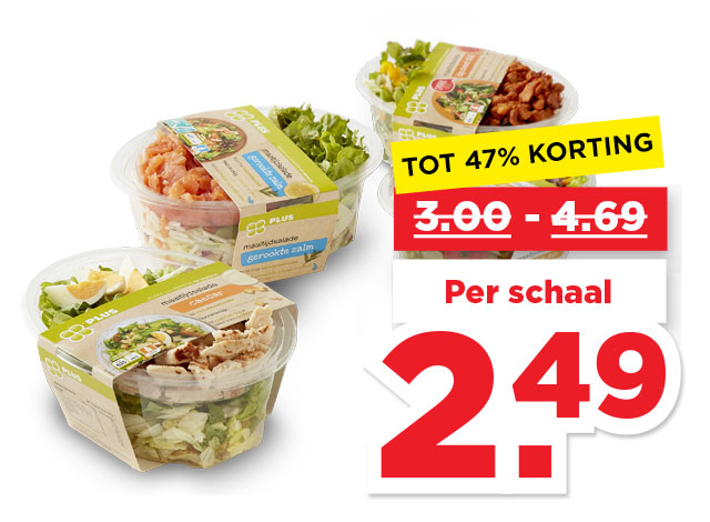 PLUS Maaltijdsalade | Bekijk aanbieding