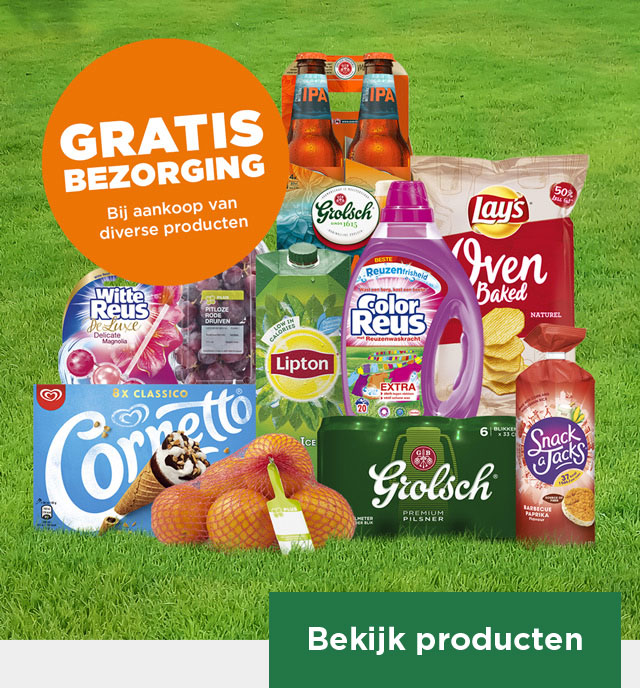 GRATIS BEZORGING | Bij aankoop van diverse producten: | Bekijk producten