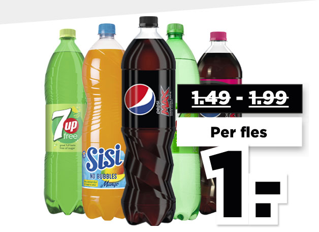 Pepsi, Sisi of 7Up | Bekijk aanbieding