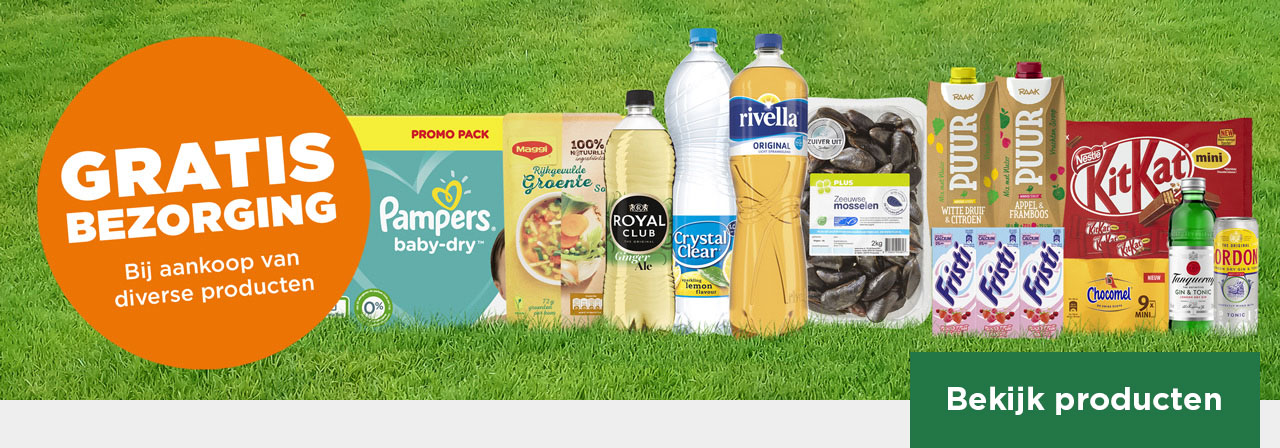 GRATIS BEZORGING | Bij aankoop van diverse producten: | Bekijk producten