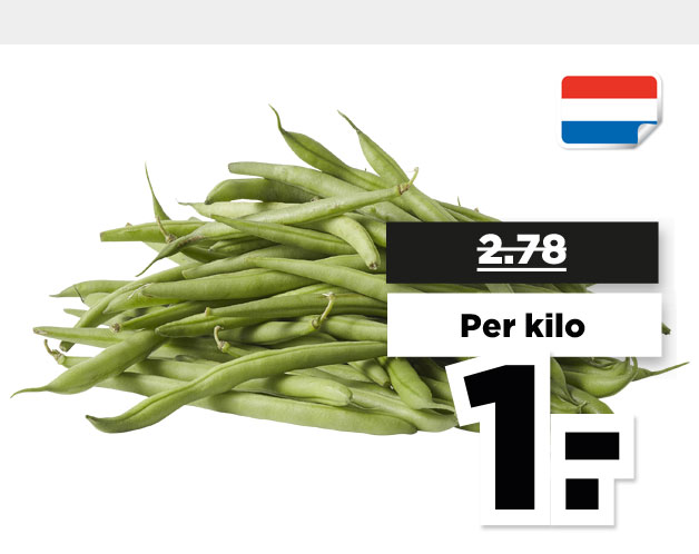 PLUS Hollandse sperziebonen | Bekijk aanbieding