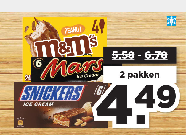 Alle Mars ijs | Bekijk aanbieding