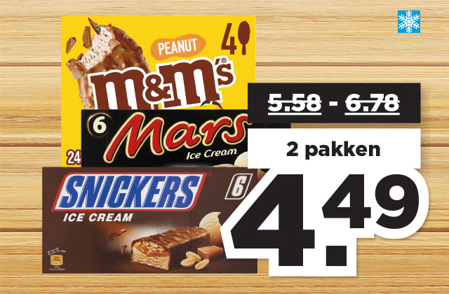 Alle Mars ijs | Bekijk aanbieding