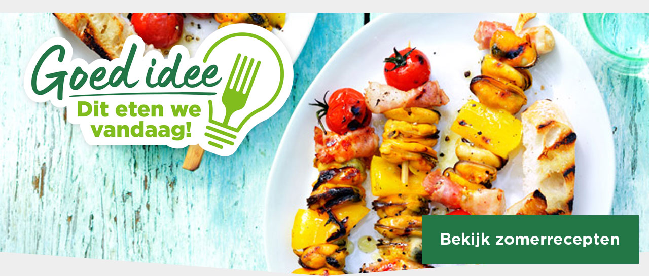Goed idee | Dit eten we vandaag! | Bekijk zomerrecepten