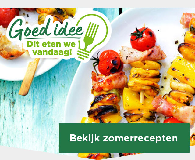 Goed idee | Dit eten we vandaag! | Bekijk zomerrecepten