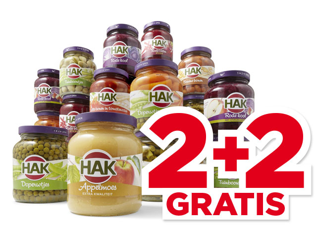 Hak Groente of appelmoes | Bekijk aanbieding