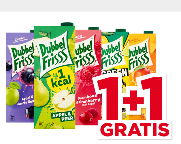 Dubbelfrisss | Bekijk aanbieding