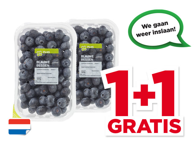 PLUS Nederlandse Blauwe bessen | Bekijk aanbieding