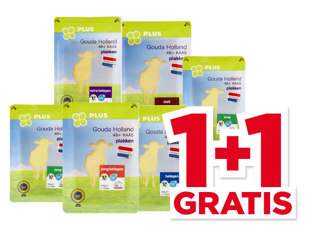PLUS Goudse Kaas plakken 48+ | Bekijk aanbieding