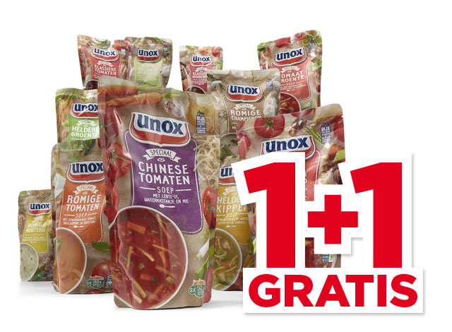 Unox Soep in zak | Bekijk aanbieding
