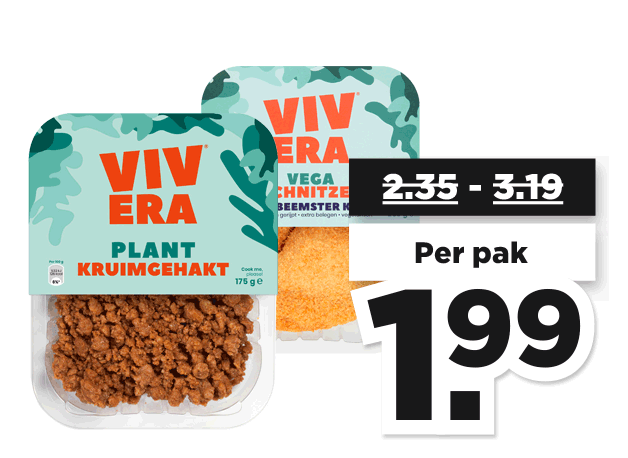Alle Vivera Vleesvervangers | Bekijk aanbieding