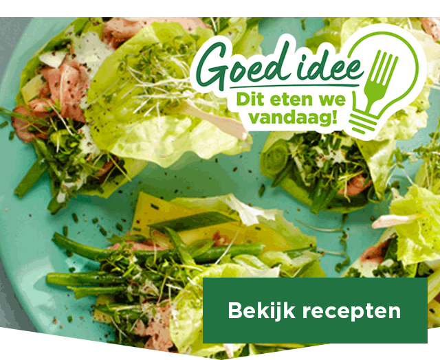 Goed idee | Dit eten we vandaag! | Bekijk recepten