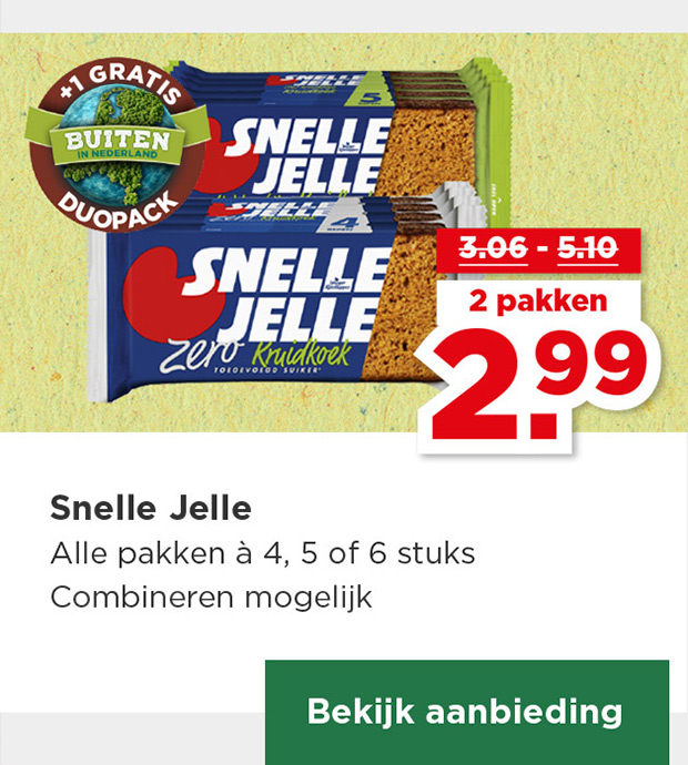 Snelle Jelle | Bekijk aanbieding