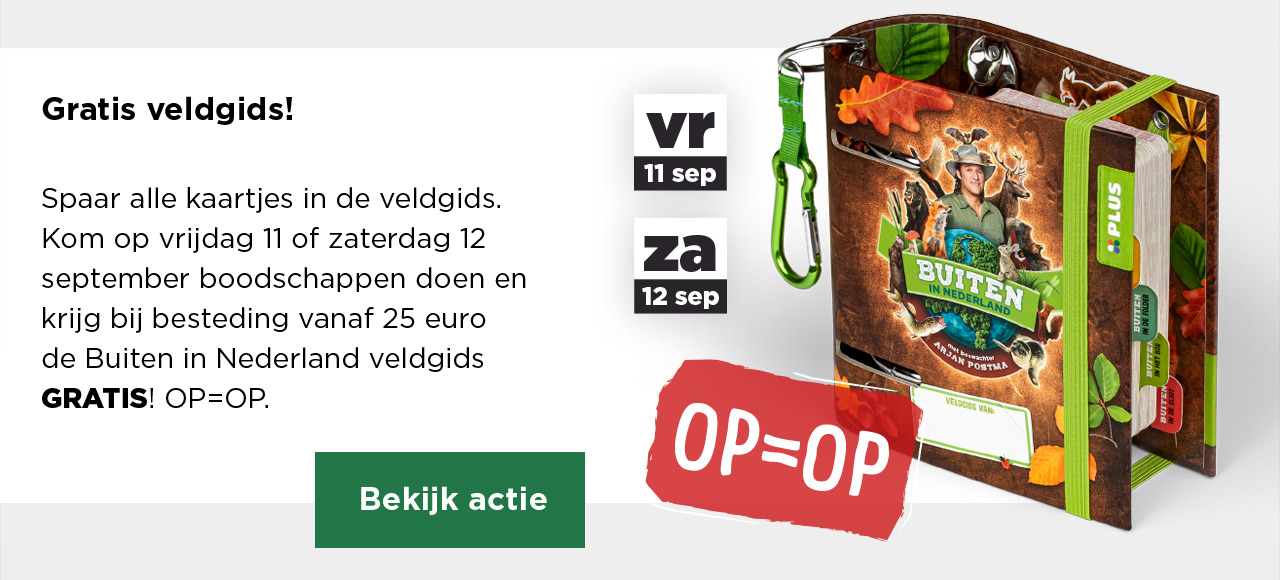 Gratis veldgids! | Bekijk actie