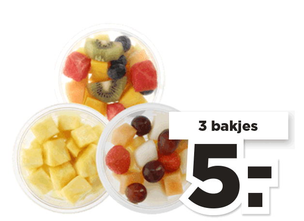 PLUS Vers gesneden fruit | Bekijk aanbieding