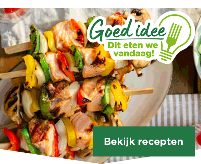 Goed idee | Dit eten we vandaag! | Bekijk recepten