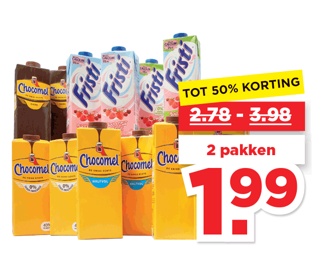 Chocomel of Fristi Houdbaar | Bekijk aanbieding