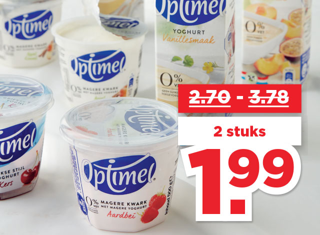 Optimel Yoghurt of kwark | Bekijk aanbieding