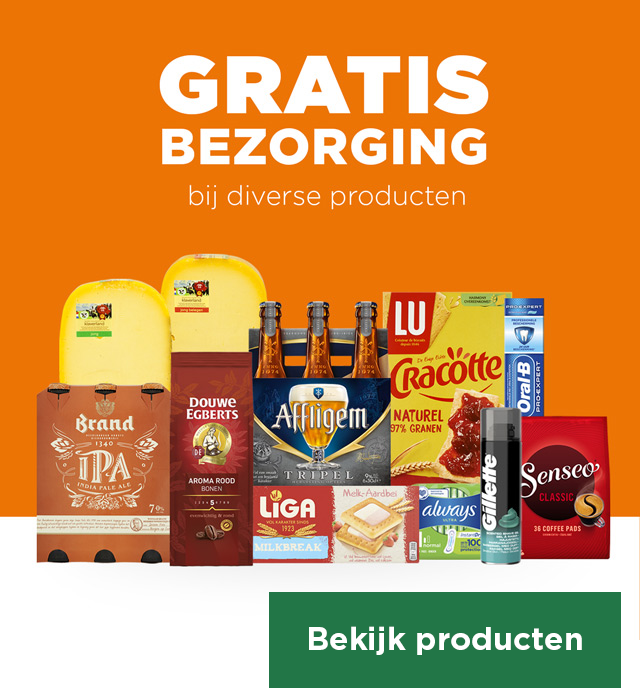 GRATIS BEZORGING | Bij aankoop van diverse producten: | Bekijk producten