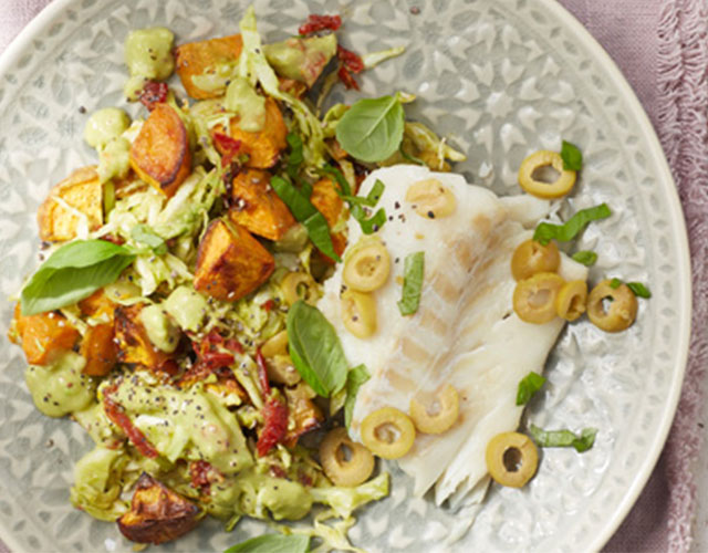 Kabeljauw met frisse salade | Bekijk recept