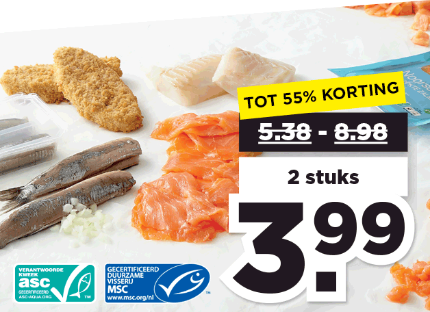 Kies & mix vis | Bekijk aanbieding