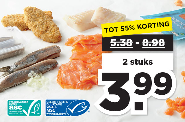Kies & mix vis | Bekijk aanbieding
