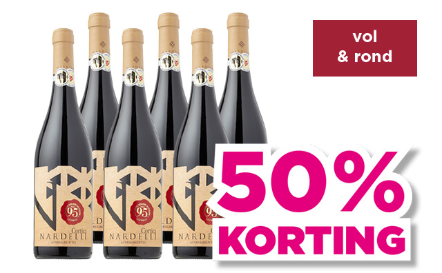 Nardelli | Appasimento IGP | vol & rond | 50% korting | van 65.94 voor 32.97 | Bekijk wijn