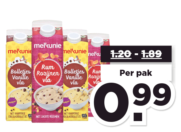 Melkunie Vla | Bekijk aanbieding