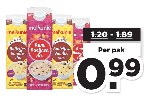 Melkunie Vla | Bekijk aanbieding