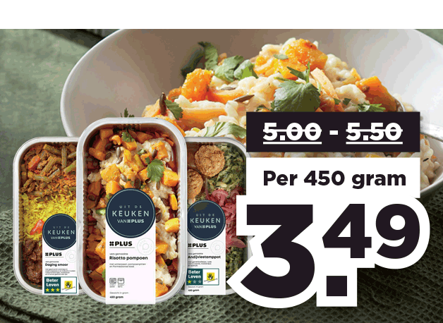 Uit de keuken van PLUS | Bekijk aanbieding