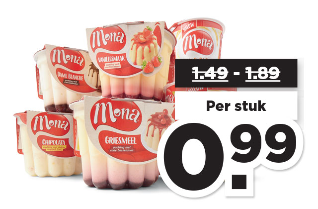Mona Yoghurt of pudding | Bekijk aanbieding