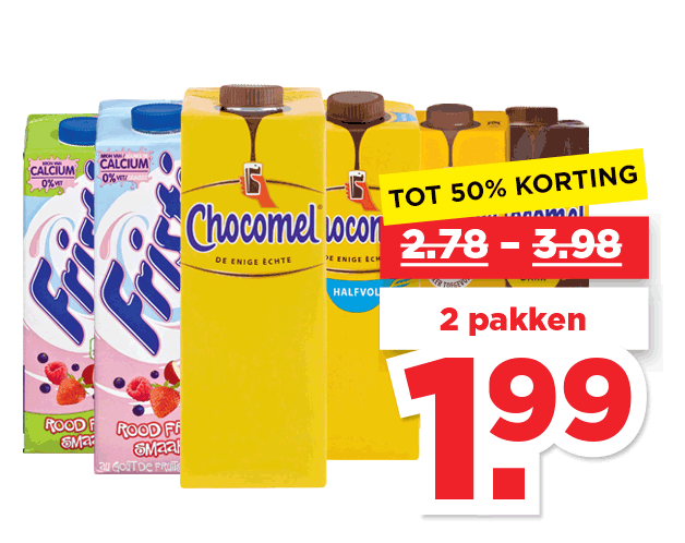 Houdbare Chocomel of Fristi | Bekijk aanbieding