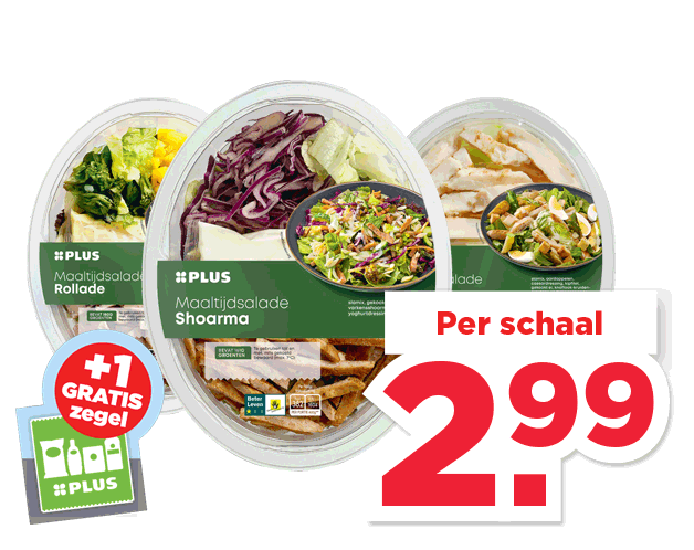 PLUS Maaltijdsalade | Bekijk aanbieding