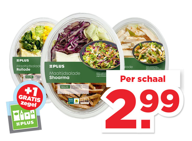 PLUS Maaltijdsalade | Bekijk aanbieding