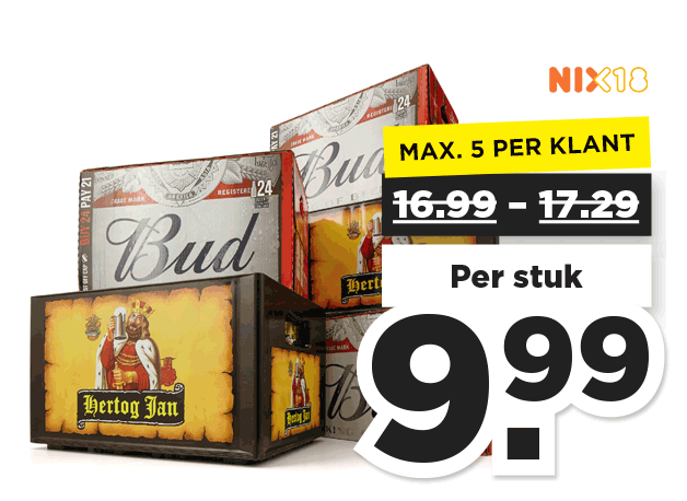 Hertog Jan of Bud | Bekijk aanbieding