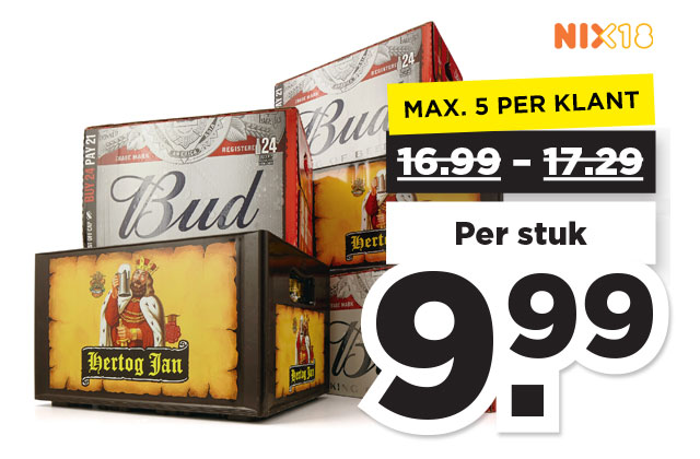 Hertog Jan of Bud | Bekijk aanbieding