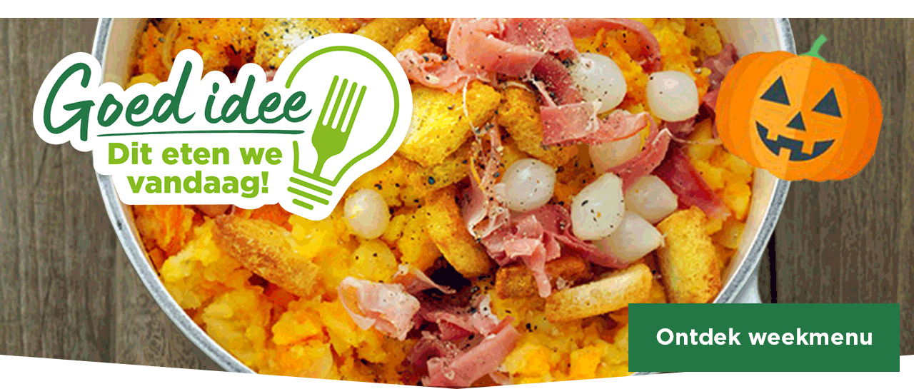 Goed idee | Dit eten we vandaag! | Ontdek weekmenu