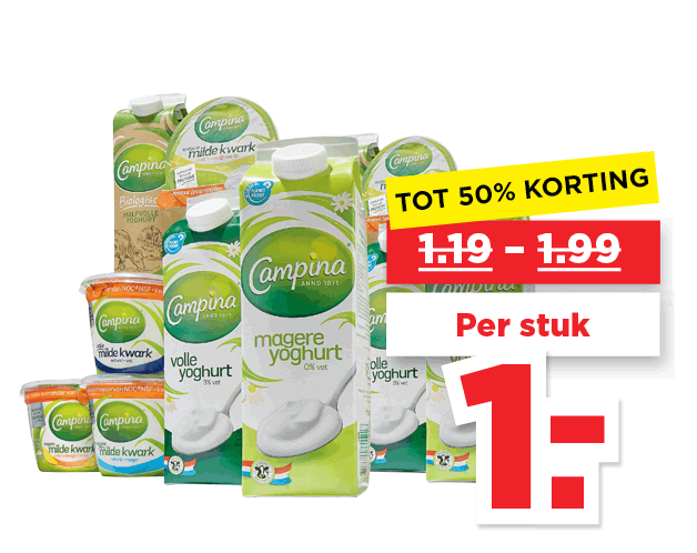 Campina Yoghurt | Bekijk aanbieding