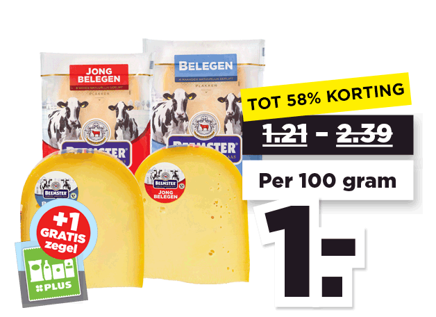 Beemster Kaas stukken of plakken | Bekijk aanbieding