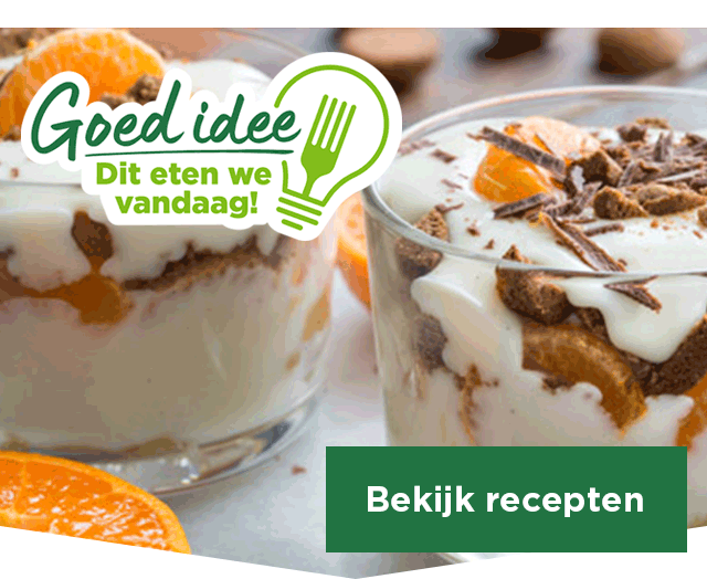 Goed idee | Dit eten we vandaag! | Bekijk recepten