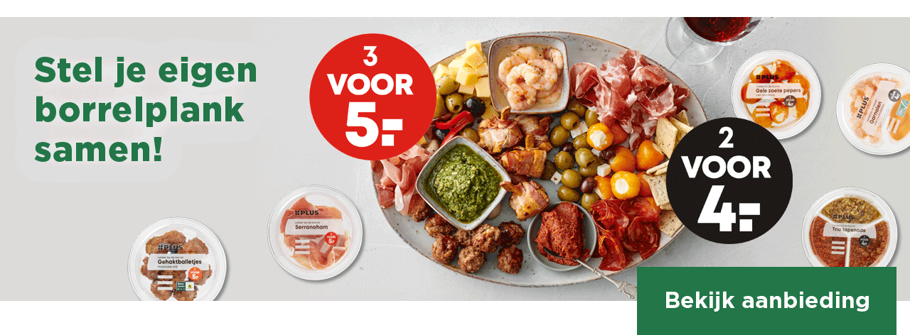 Stel je eigen borrelplank samen! | Bekijk aanbieding