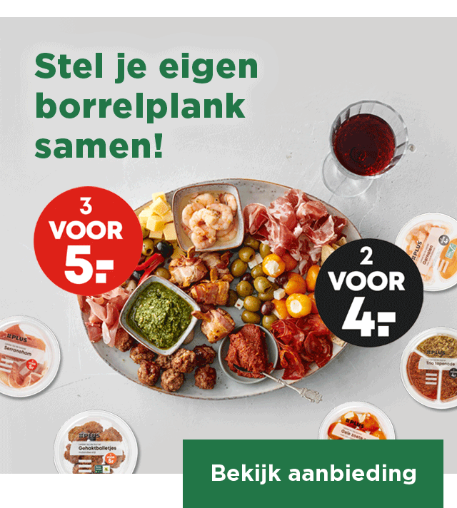 Stel je eigen borrelplank samen! | Bekijk aanbieding