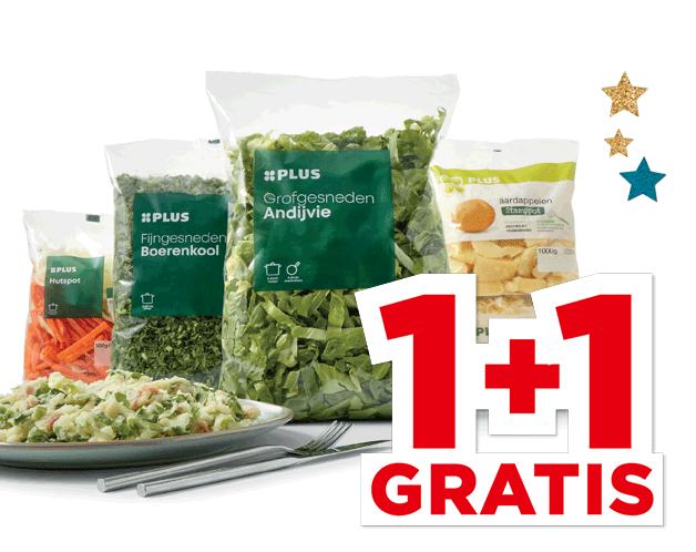 PLUS Stamppotgroente- of aardappelen | Bekijk aanbieding
