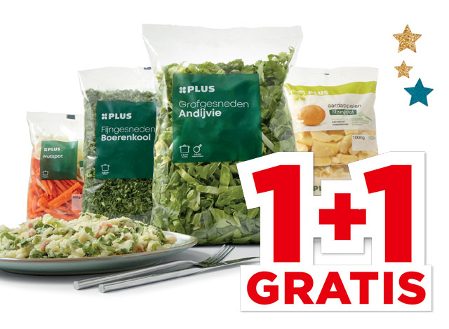 PLUS Stamppotgroente- of aardappelen | Bekijk aanbieding