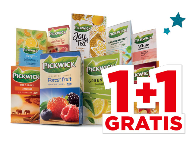 Pickwick 1-Kops thee | Bekijk aanbieding