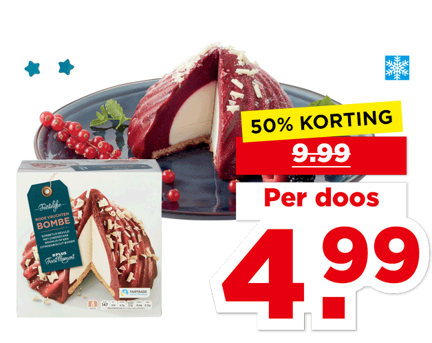 PLUS FeestMoment Rode vruchten bombe | Bekijk aanbieding