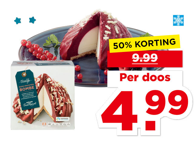 PLUS FeestMoment Rode vruchten bombe | Bekijk aanbieding